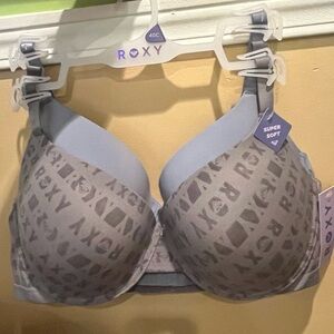 Roxy Lavender/Gray color  Soft Bra size 40C